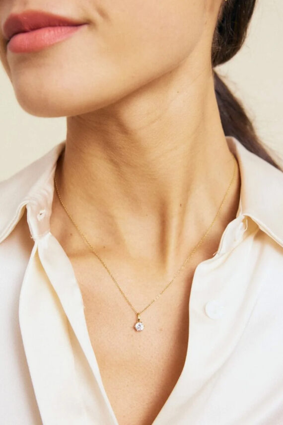 Crown Necklace Gold