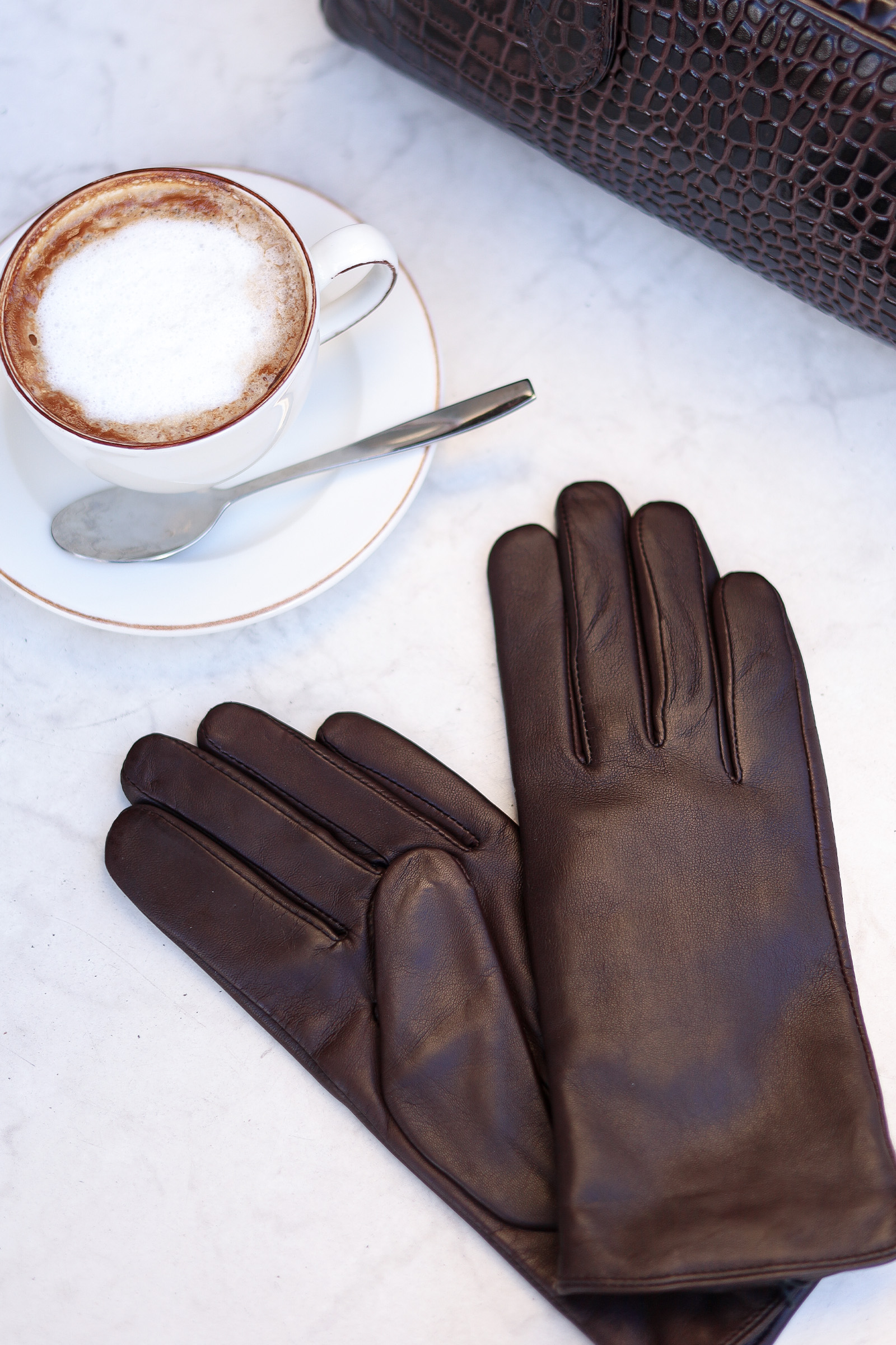 VilmaMBG Glove Dark Brown - Bilde 3