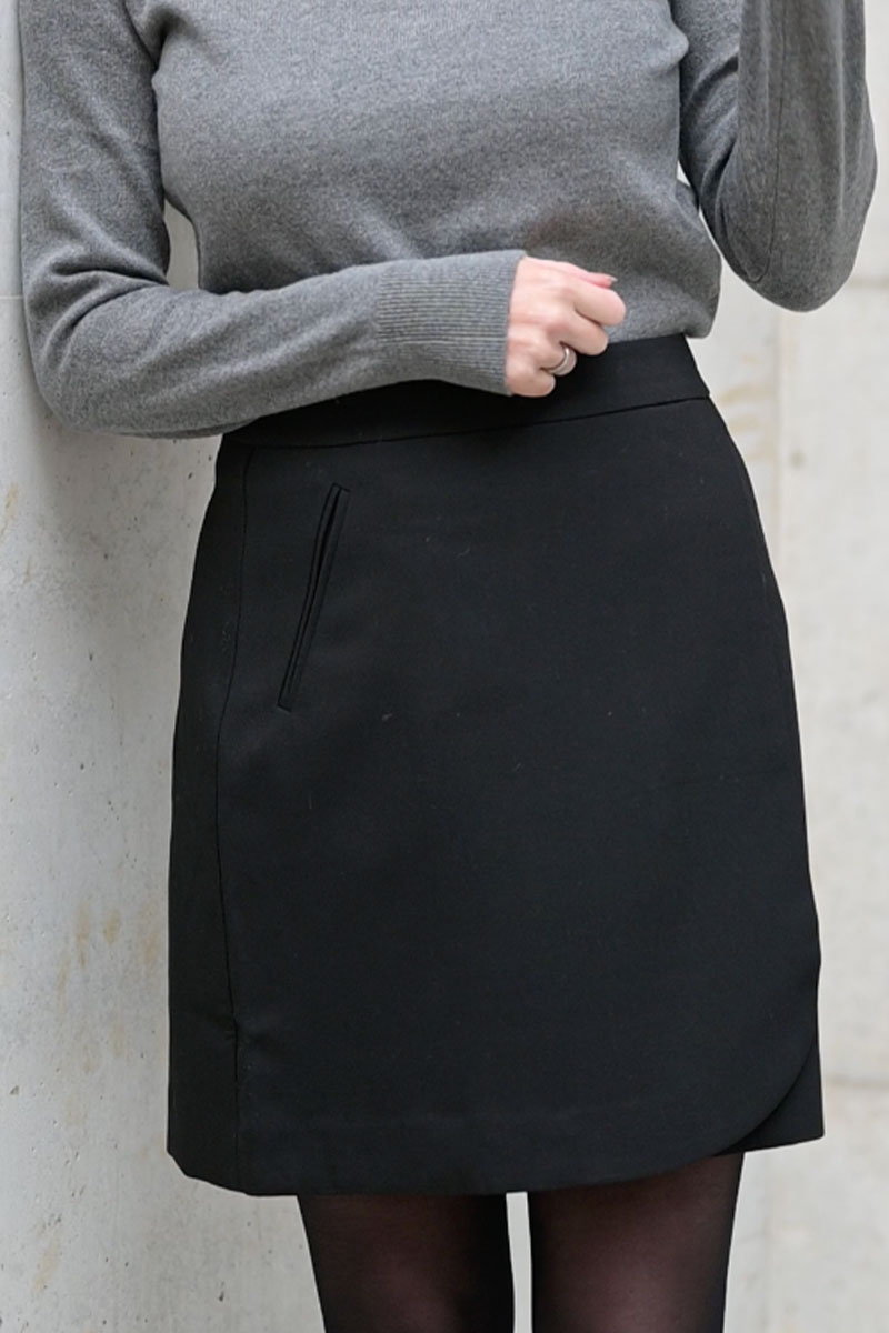 Eirika PW Skirt Black - Bilde 2