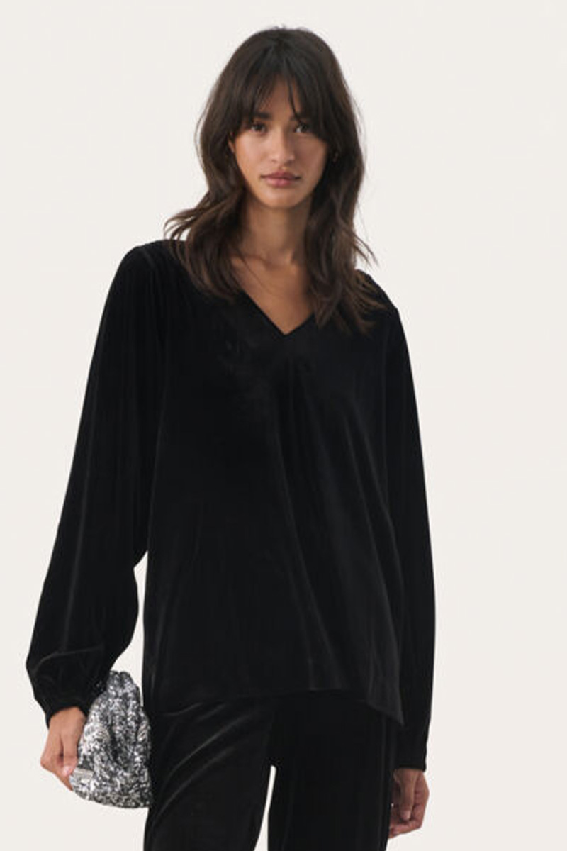Madis PW Blouse Black
