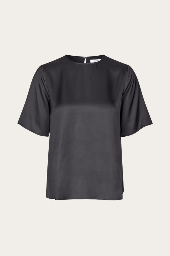 samsøe samsøe denise top black oyster