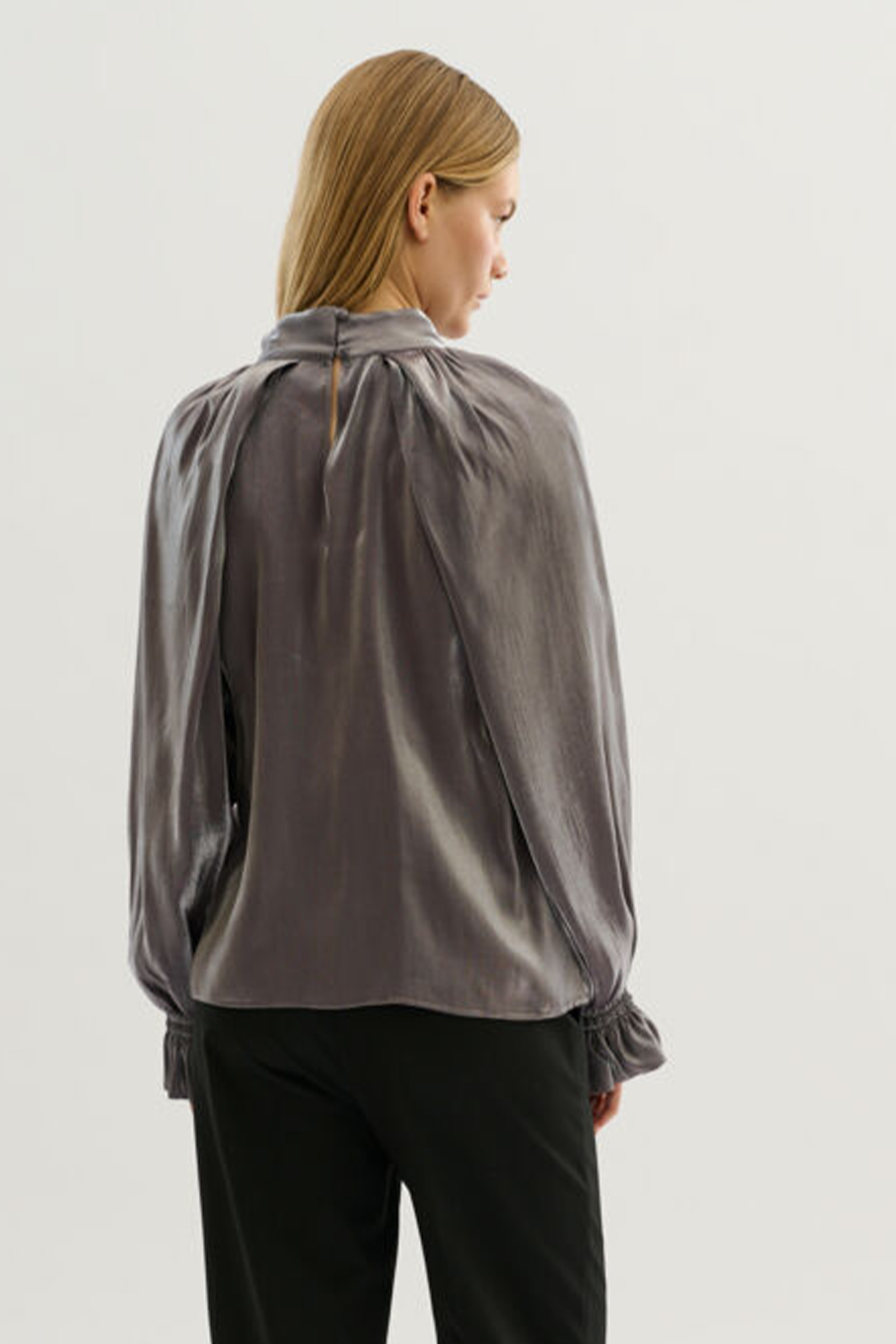 KB Sacha Lotta Blouse Thunderstorm - Bilde 4