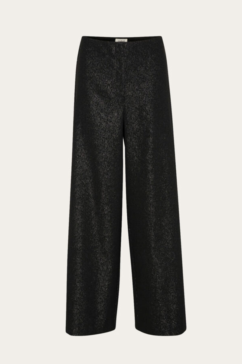 SL Cahlina Corinne Wide Long Pant Gun Metal - Bilde 4