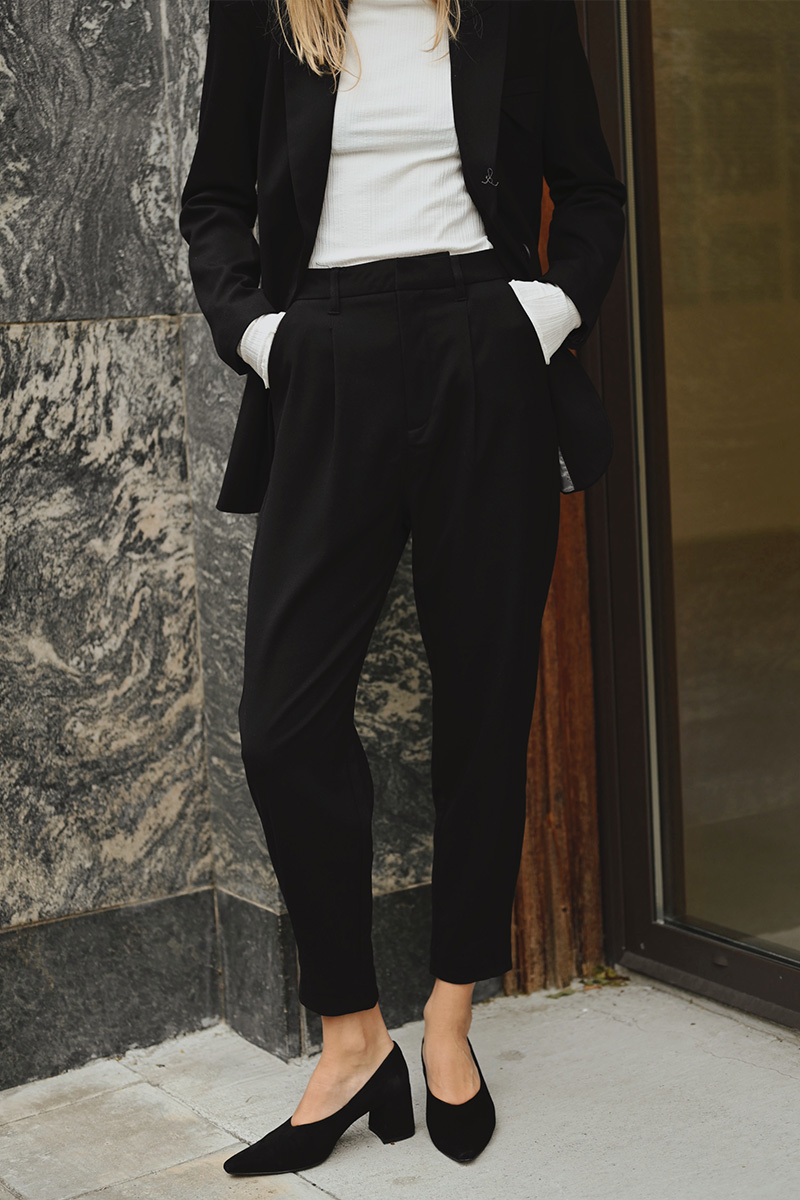 CM Tailor Pant Black