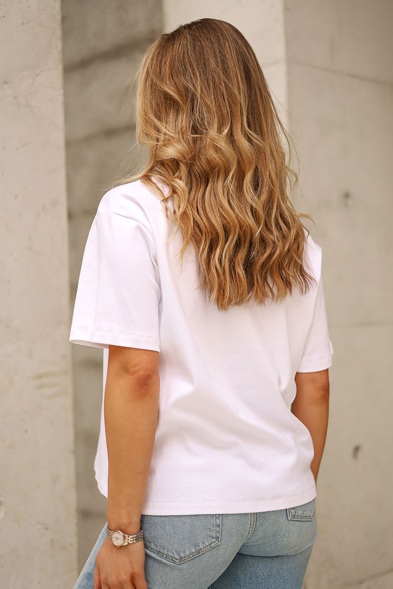 AnnePW T-Shirt Bright White - Bilde 4