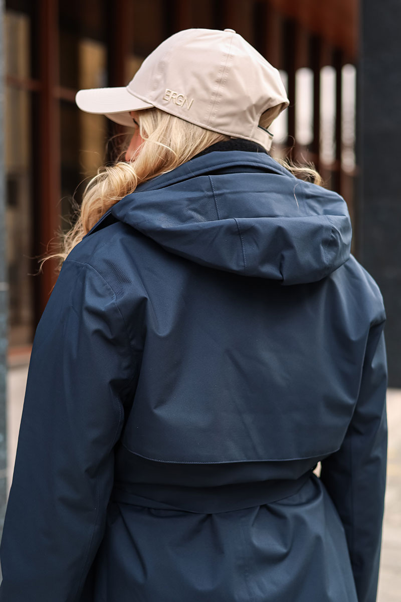 Yr'en Coat Dark Navy - Bilde 7