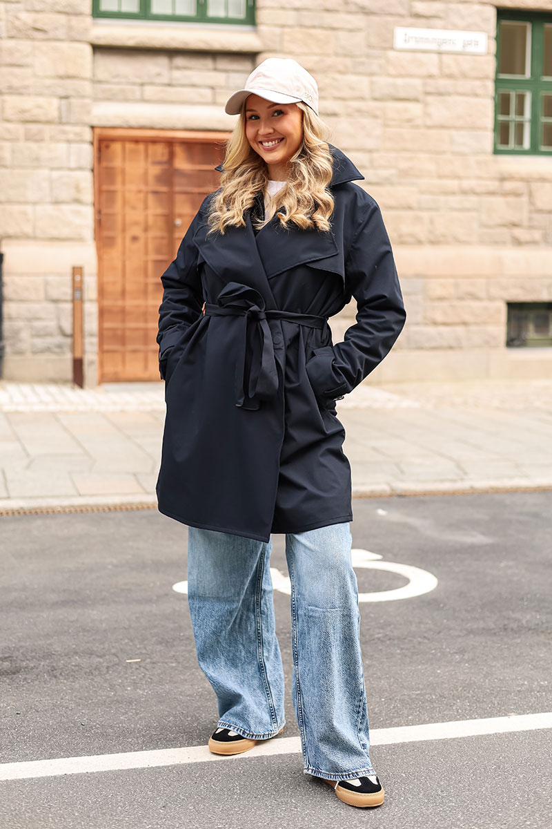 Yr'en Coat New Black - Bilde 2