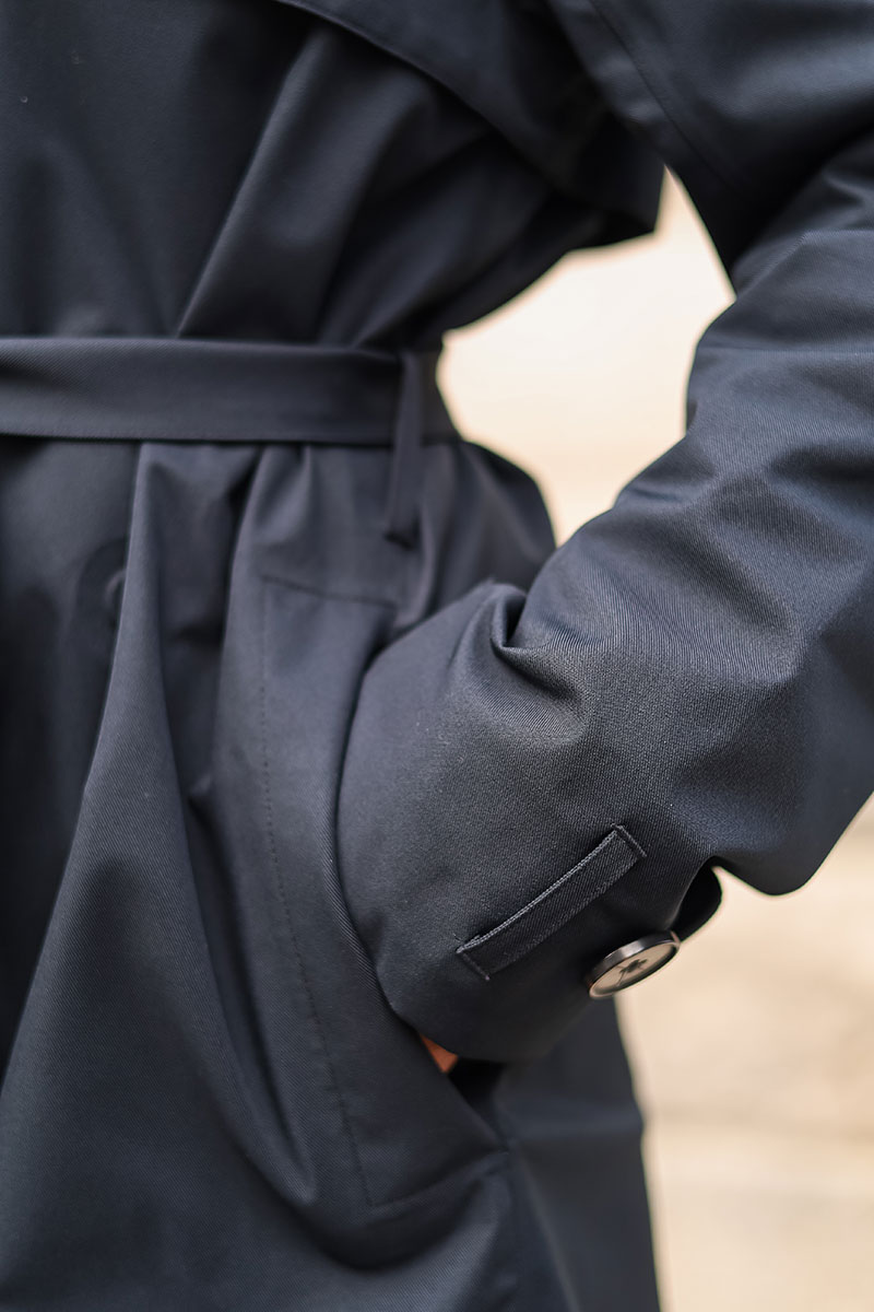 Yr'en Coat New Black - Bilde 5
