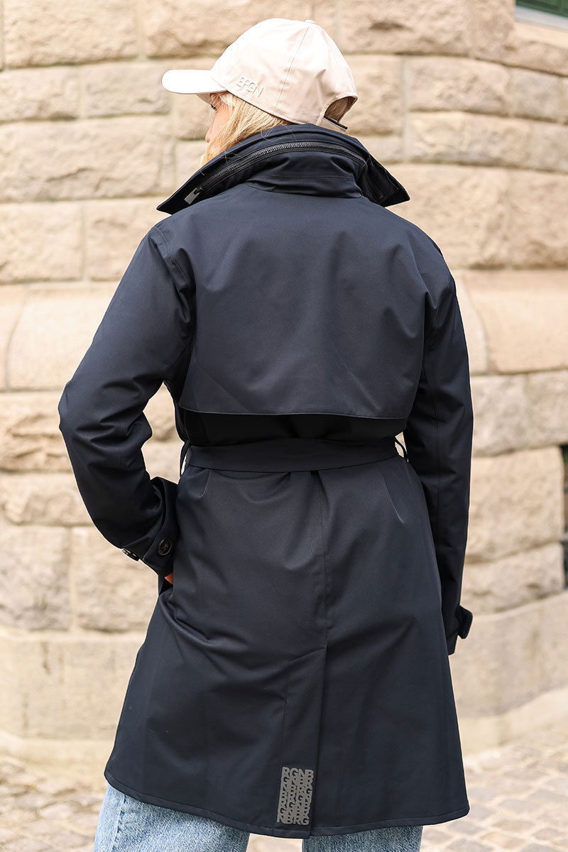 Yr'en Coat New Black - Bilde 6