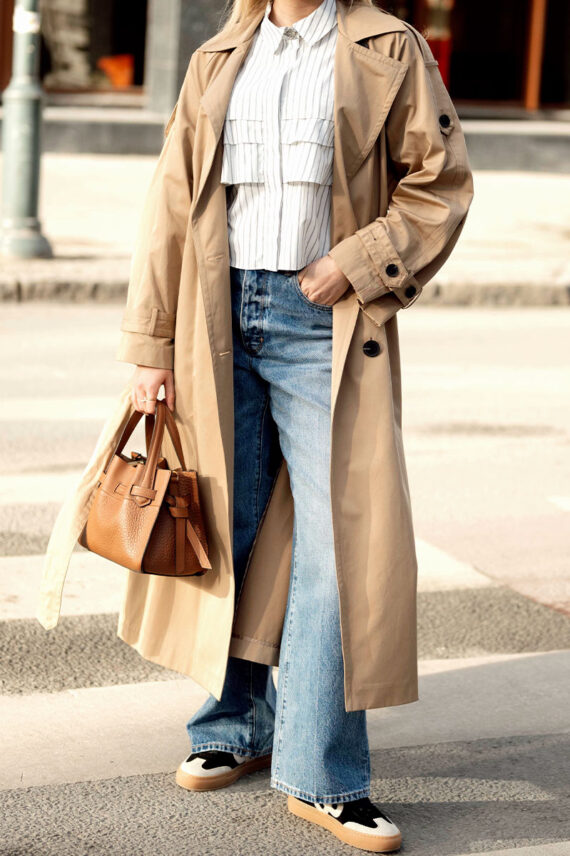Umaya IW Trenchcoat Tannin