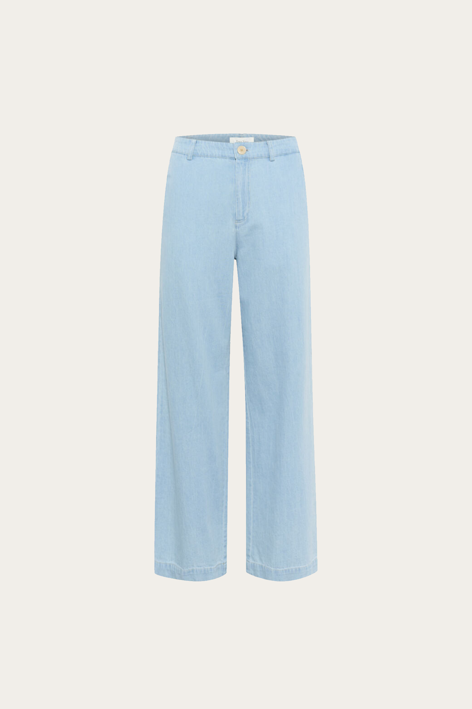 Coralie PW Pant Whiteish Blue Denim - Bilde 3