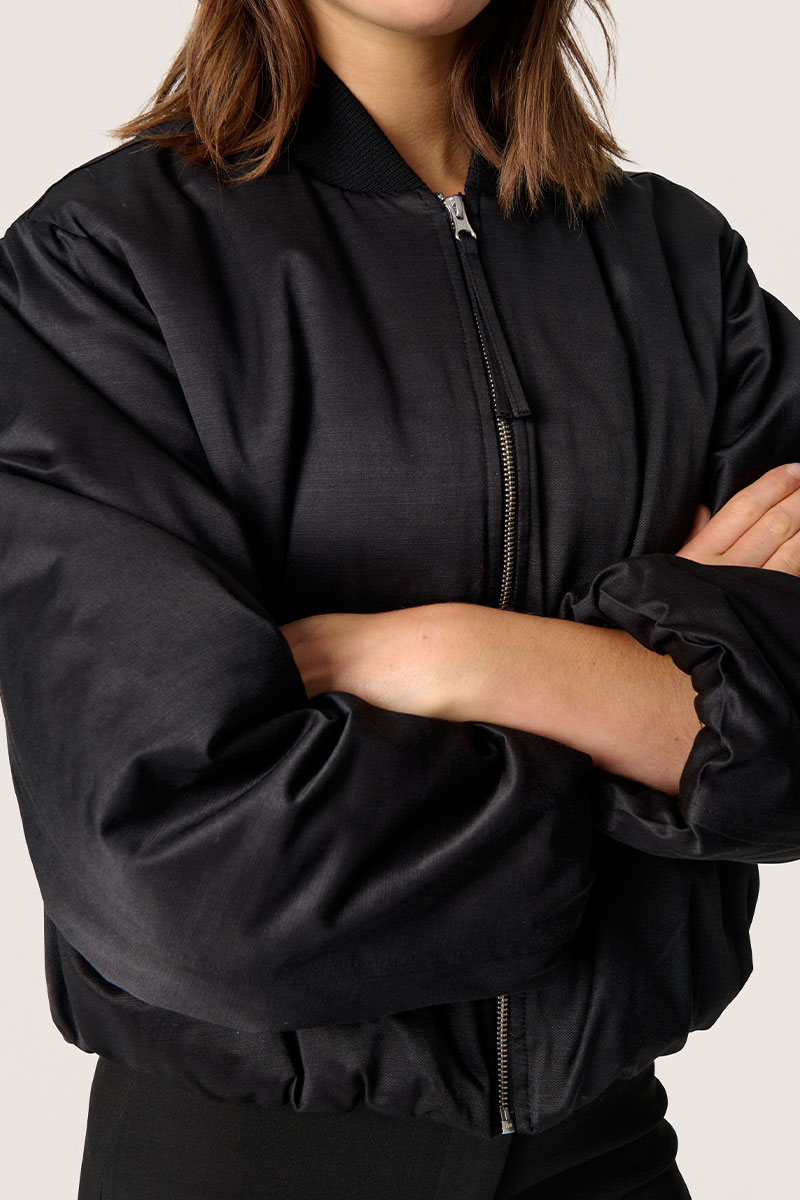 SL Kalea Bomber Jacket Black - Bilde 4