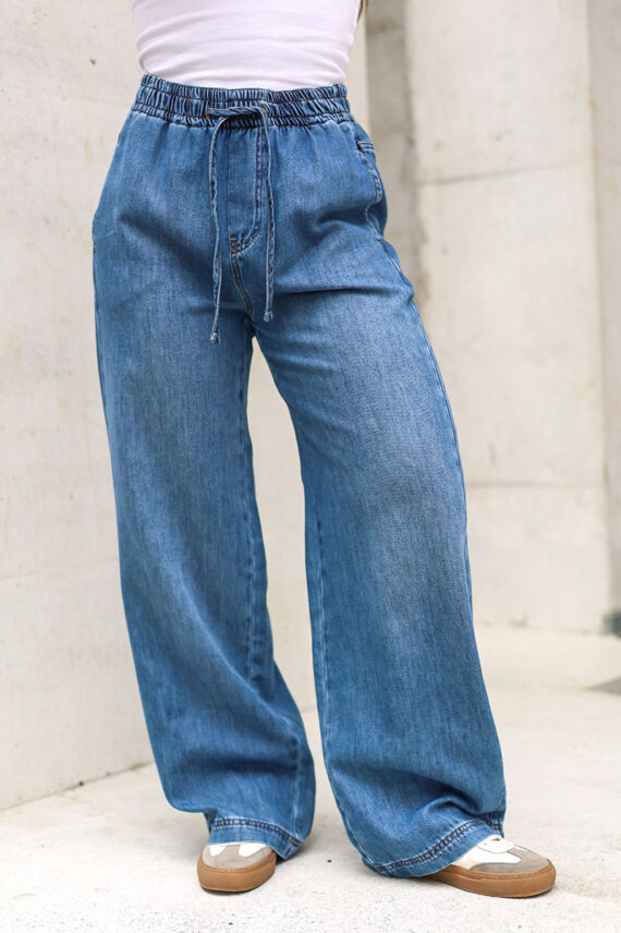 SophinaIW Pullon Pants Washed Denim