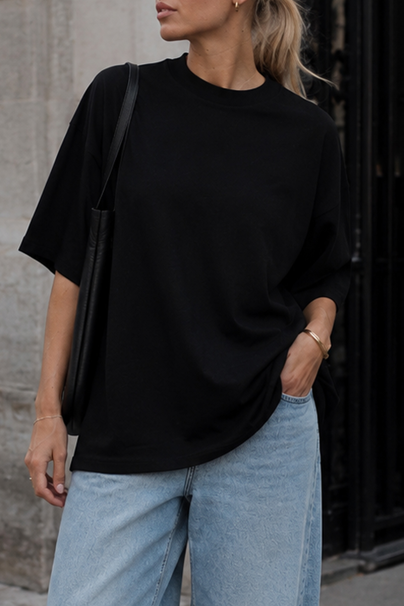 Box Fit T-Shirt Black