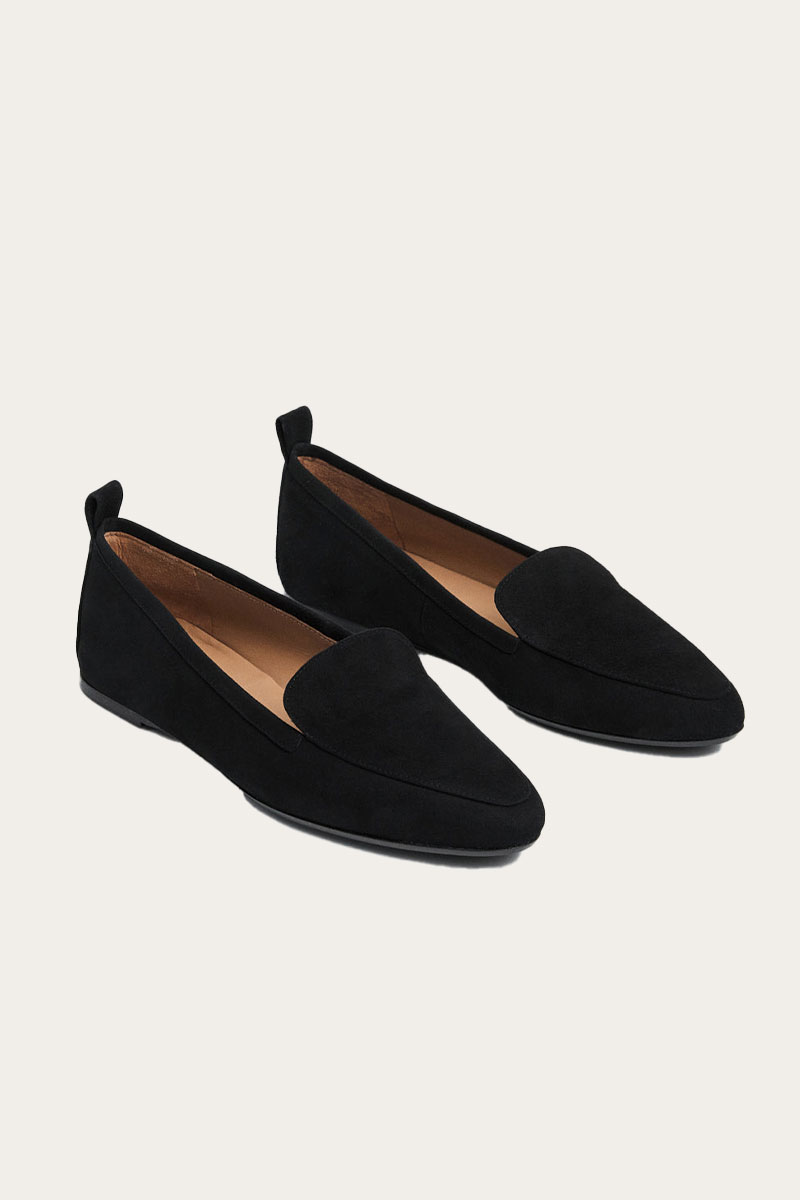 Cajsa Suede Black - Bilde 2
