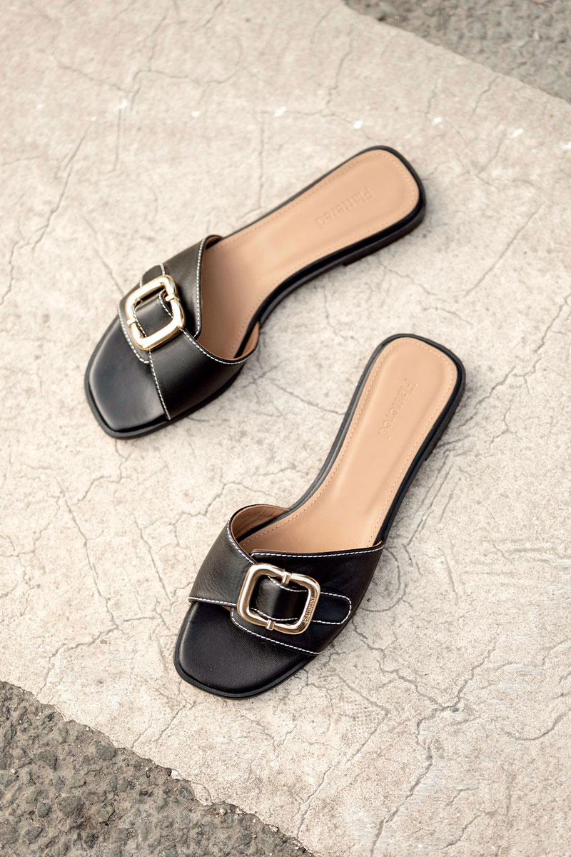 Mimi Leather Black