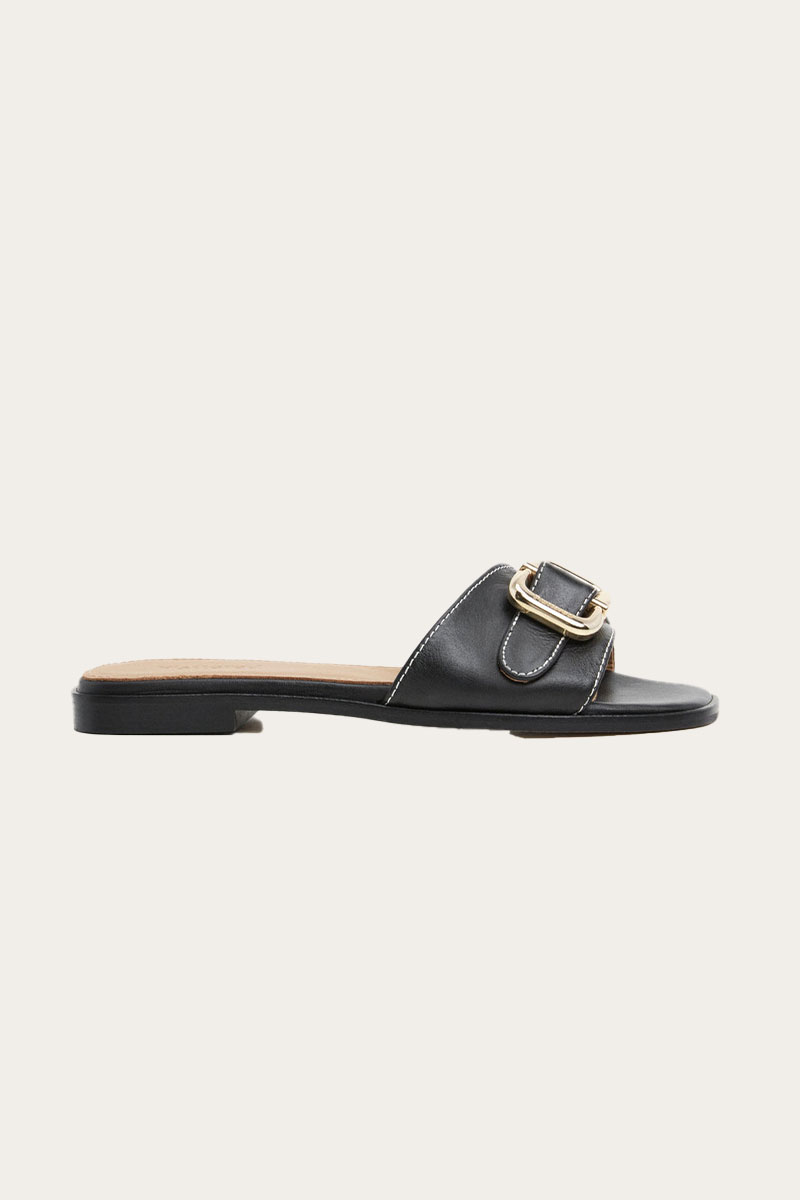Mimi Leather Black - Bilde 6