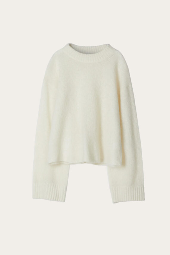 stylein-niclas-short-sweater-white