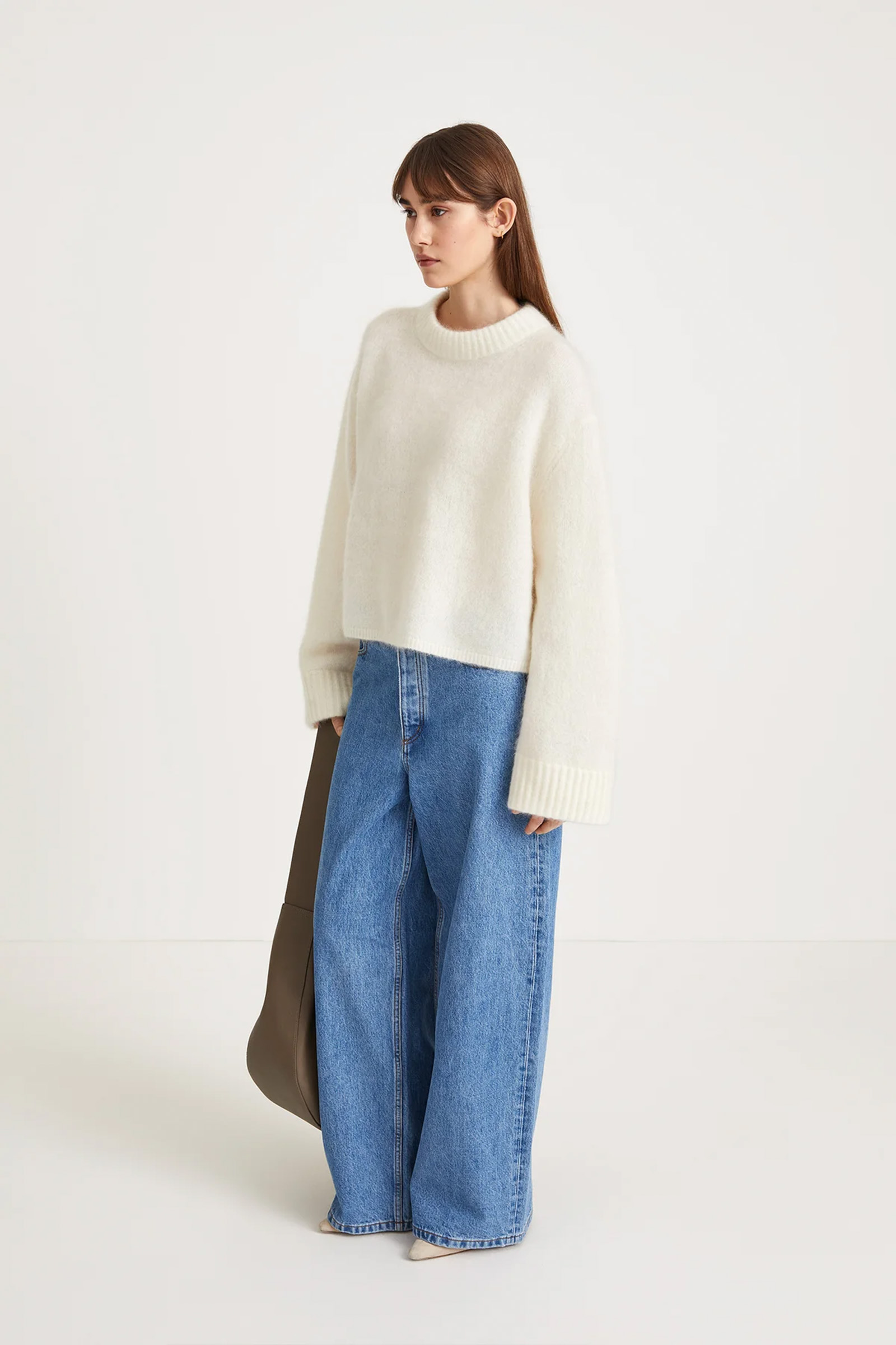 stylein-niclas-short-sweater-white