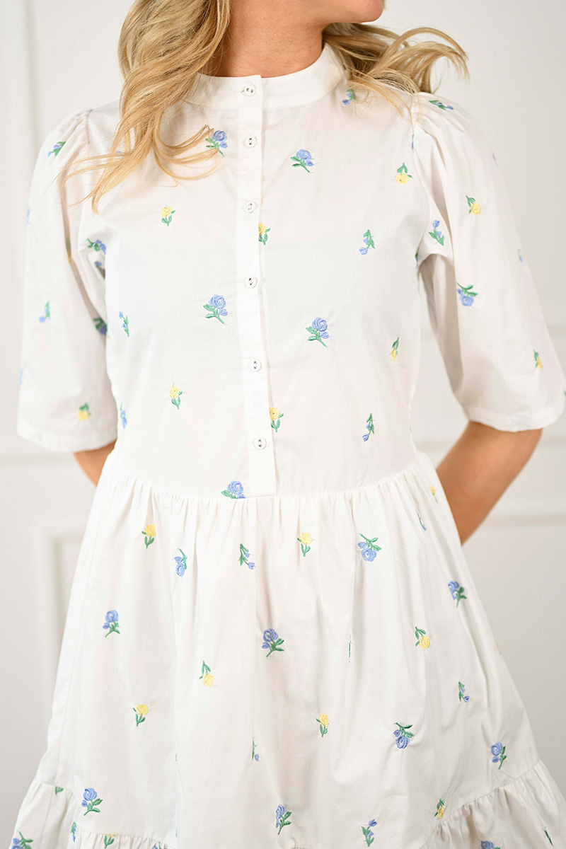Miluna Dress White - Bilde 7