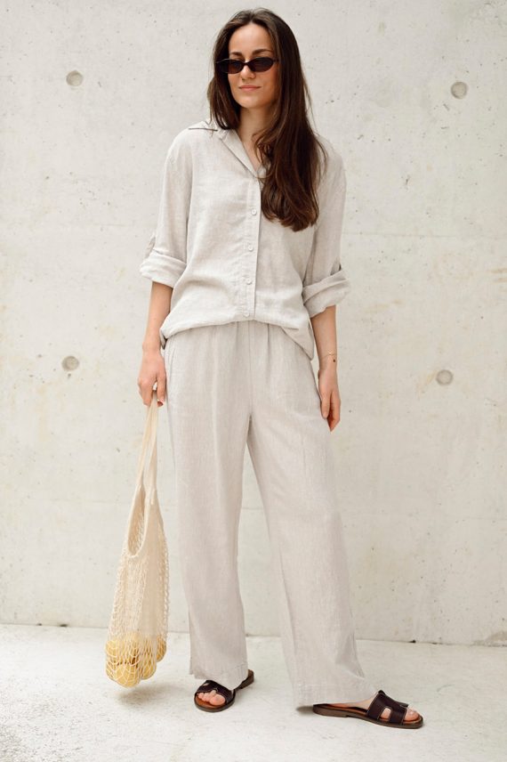 Rimone IW Driza Culotte Pants Haze Melange