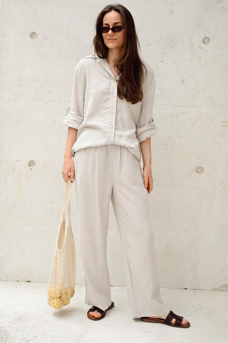 Rimone IW Driza Culotte Pants Haze Melange