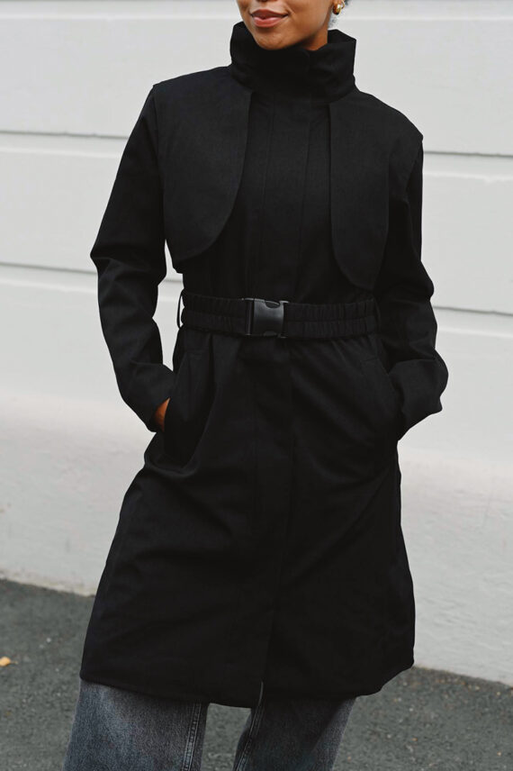 Skyet Coat New Black