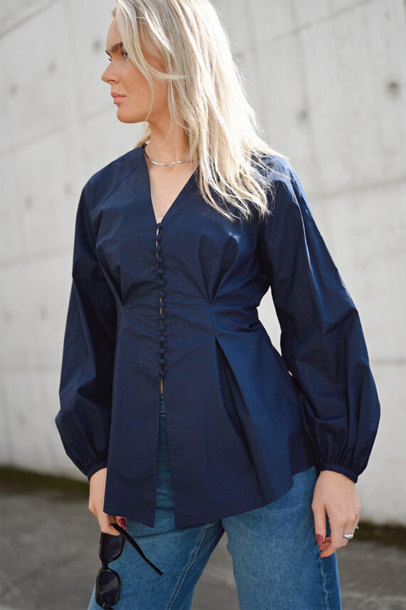 HelveIW Blouse Stormy Navy
