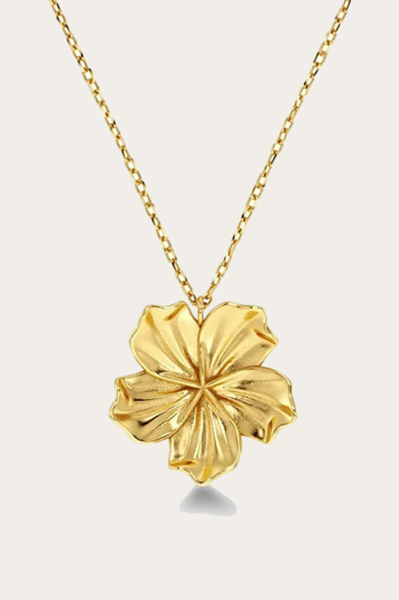 Jasmine Necklace S Gold