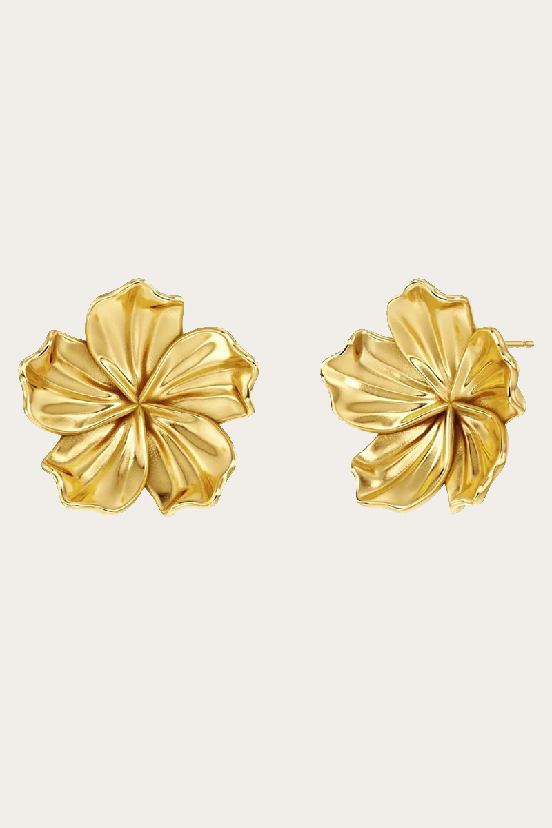 Jasmine Studs Gold