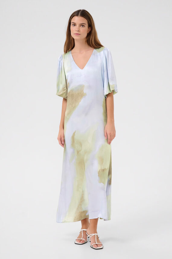 KBOlga Olivia Dress Olga Print Heather