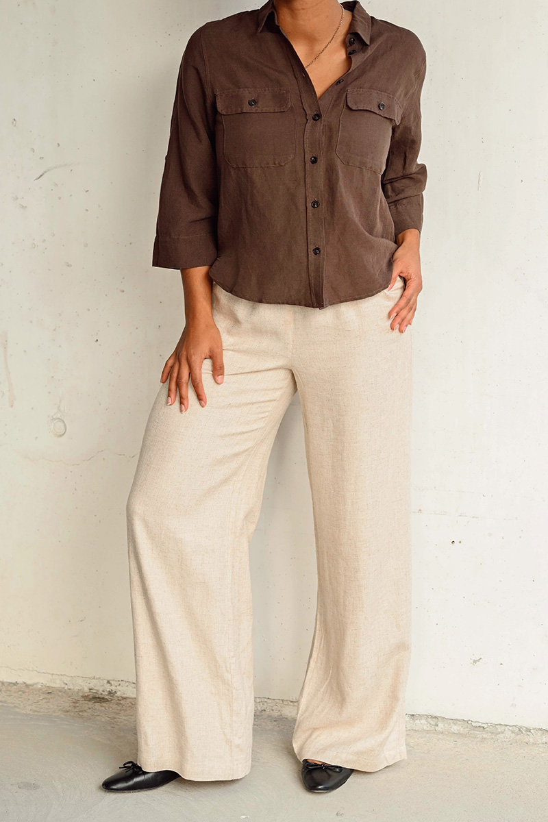 KBVala Pants Natural Melange