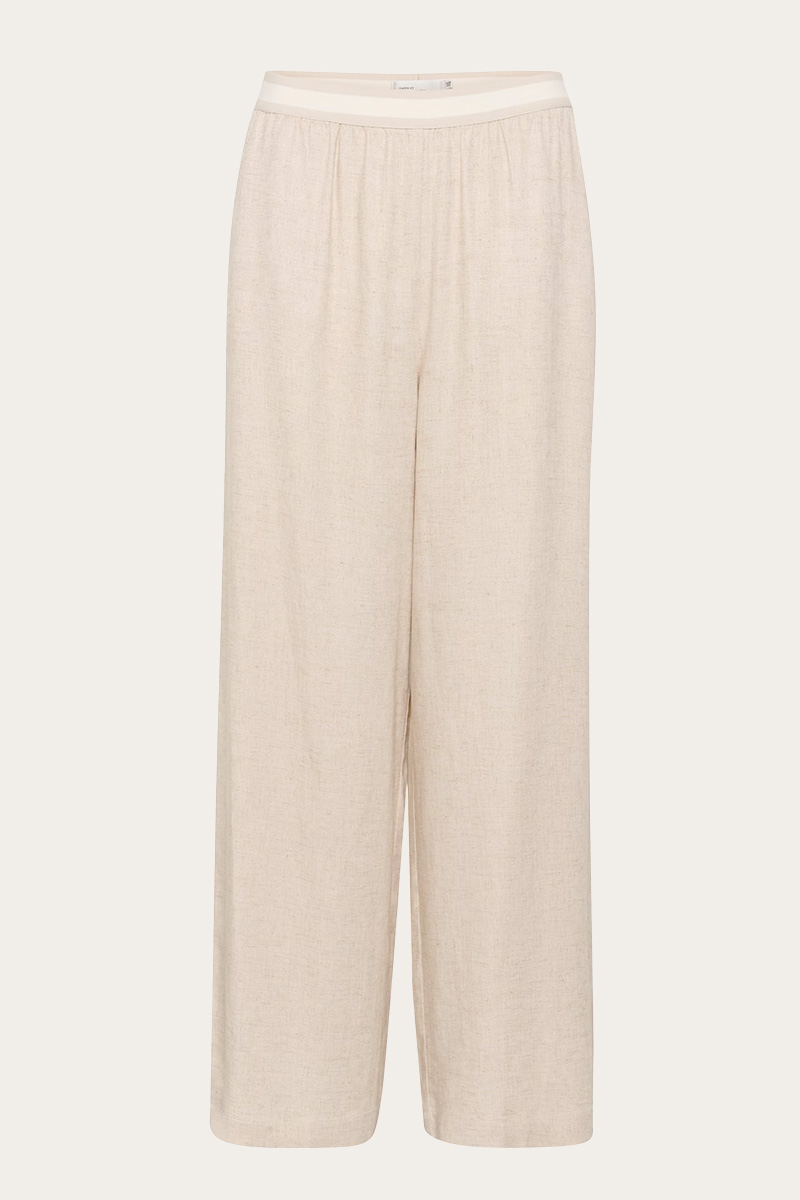 KBVala Pants Natural Melange - Bilde 3