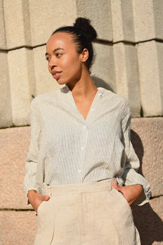 PersillesPW Shirt Vetiver Stripe