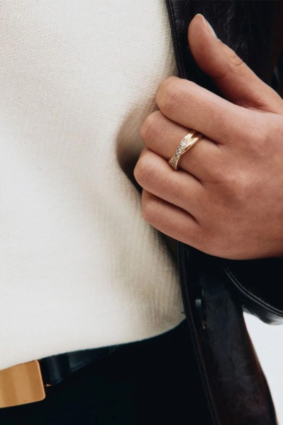 Andorra Ring Duo Gold