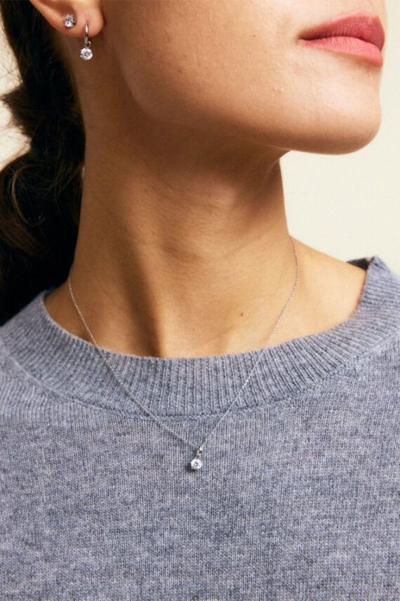 Crown Necklace Steel