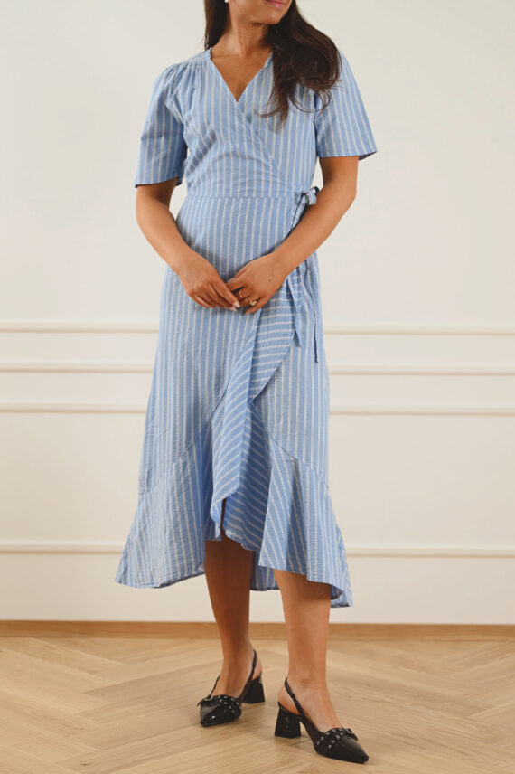 SLAnvitte Karven Dress SS Vista Blue