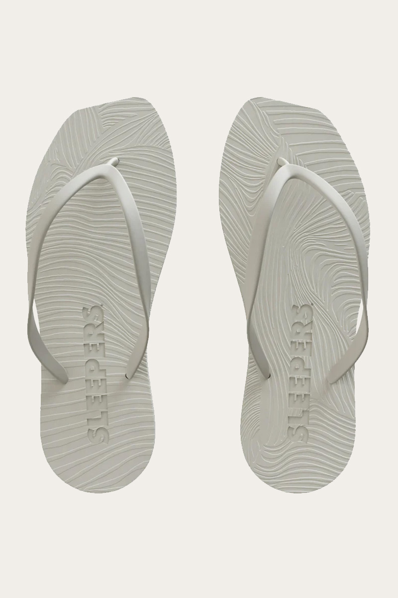 Tapered White Flip Flop - Bilde 2