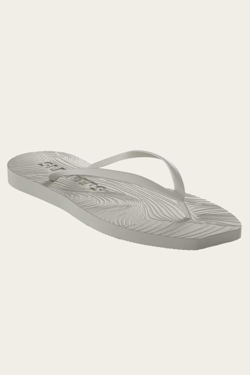 Tapered White Flip Flop - Bilde 3