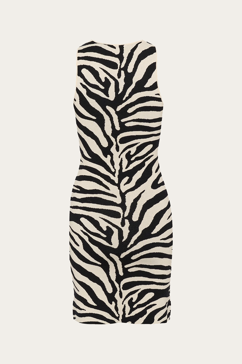 GZZebba Dress Black/White - Bilde 5