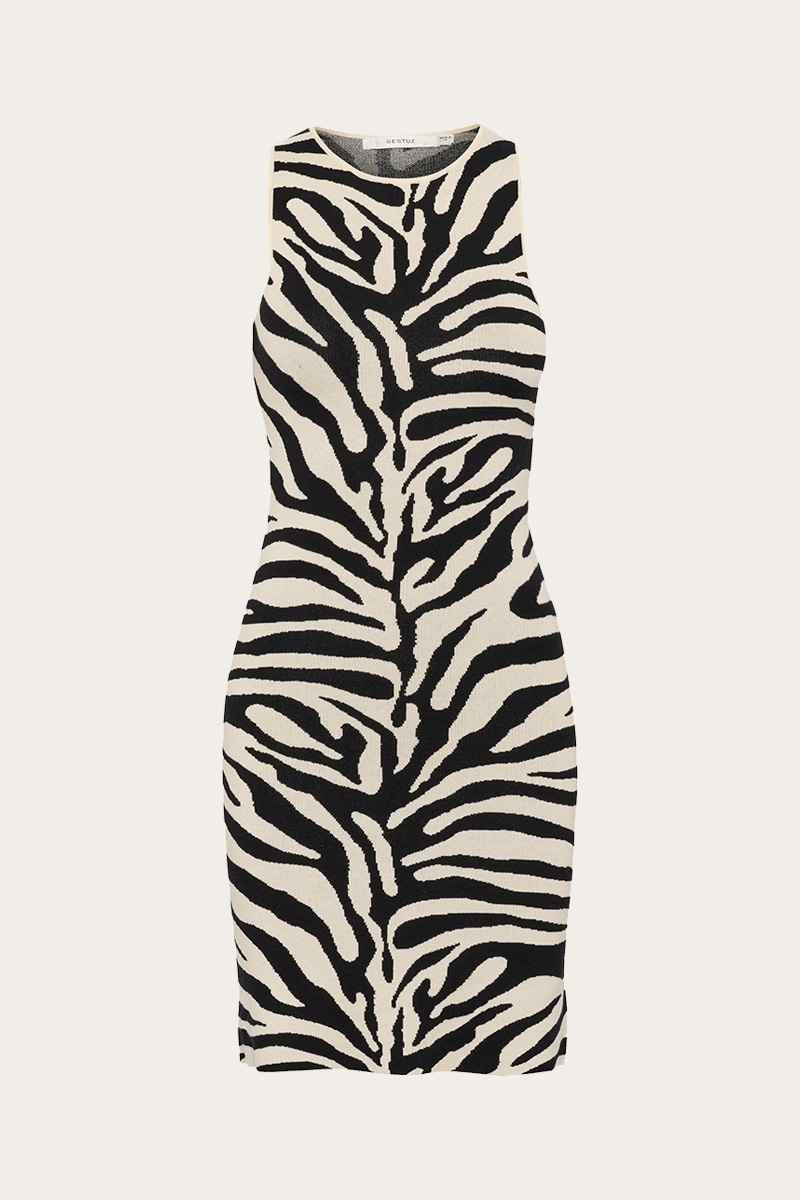 GZZebba Dress Black/White - Bilde 6