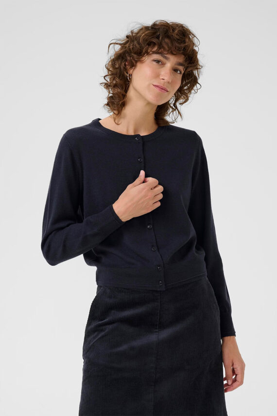 Noelani PW Cardigan Dark Navy