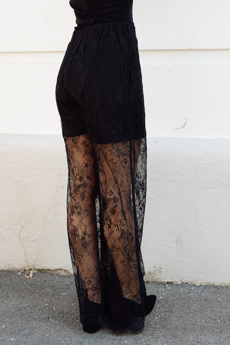 Lea Pants Black - Bilde 4