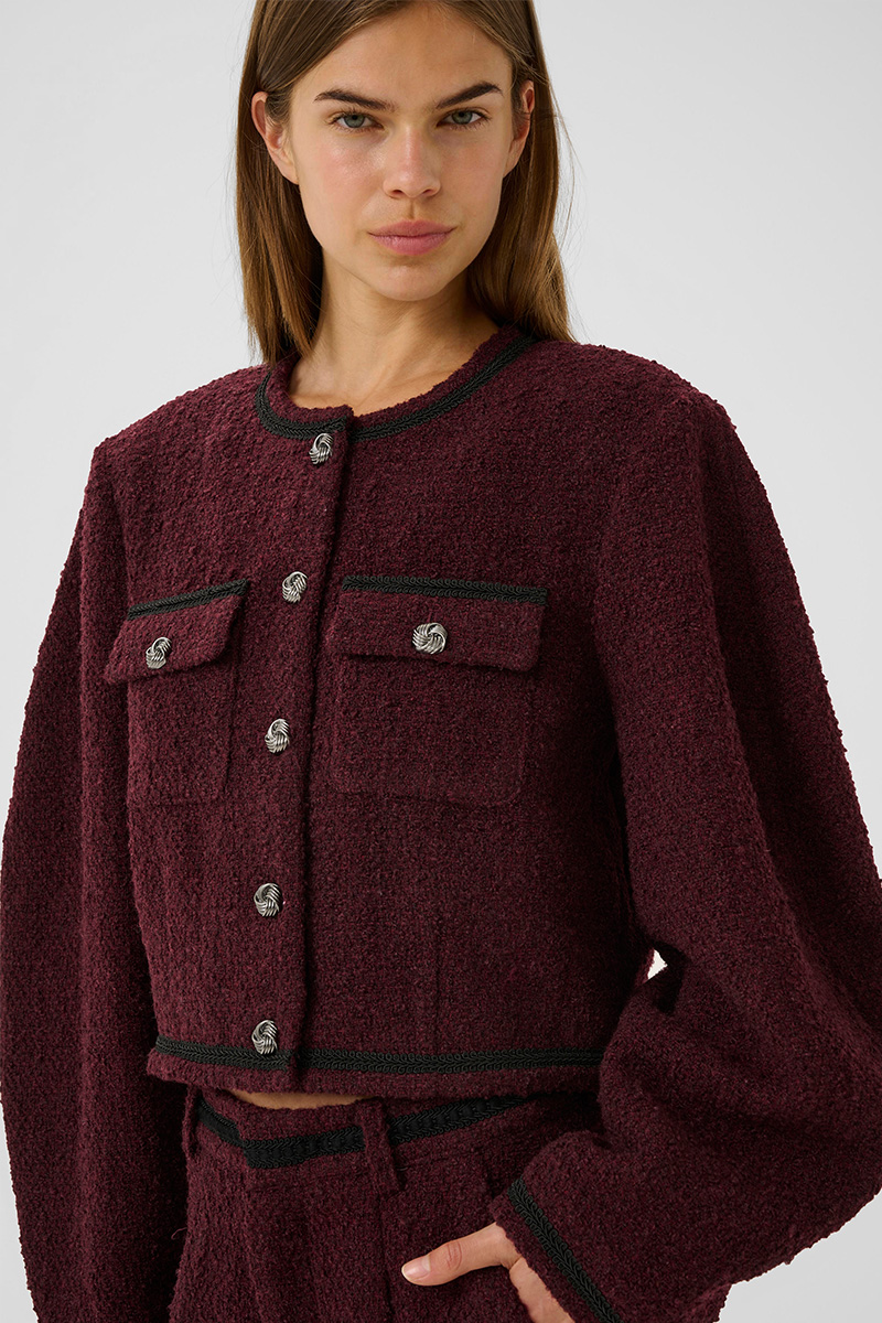 GZSigrun Short Jacket Aronia - Bilde 2