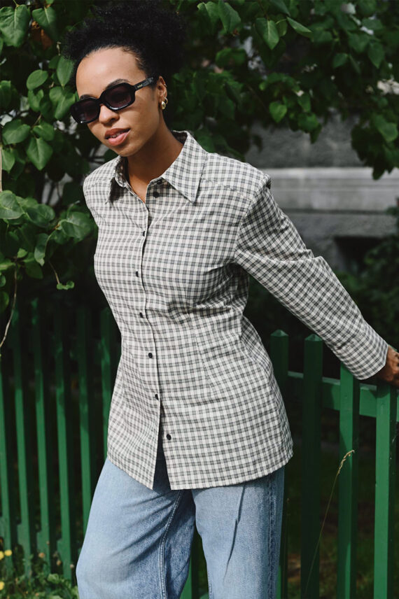 KBBillie Shirt Pebble Check