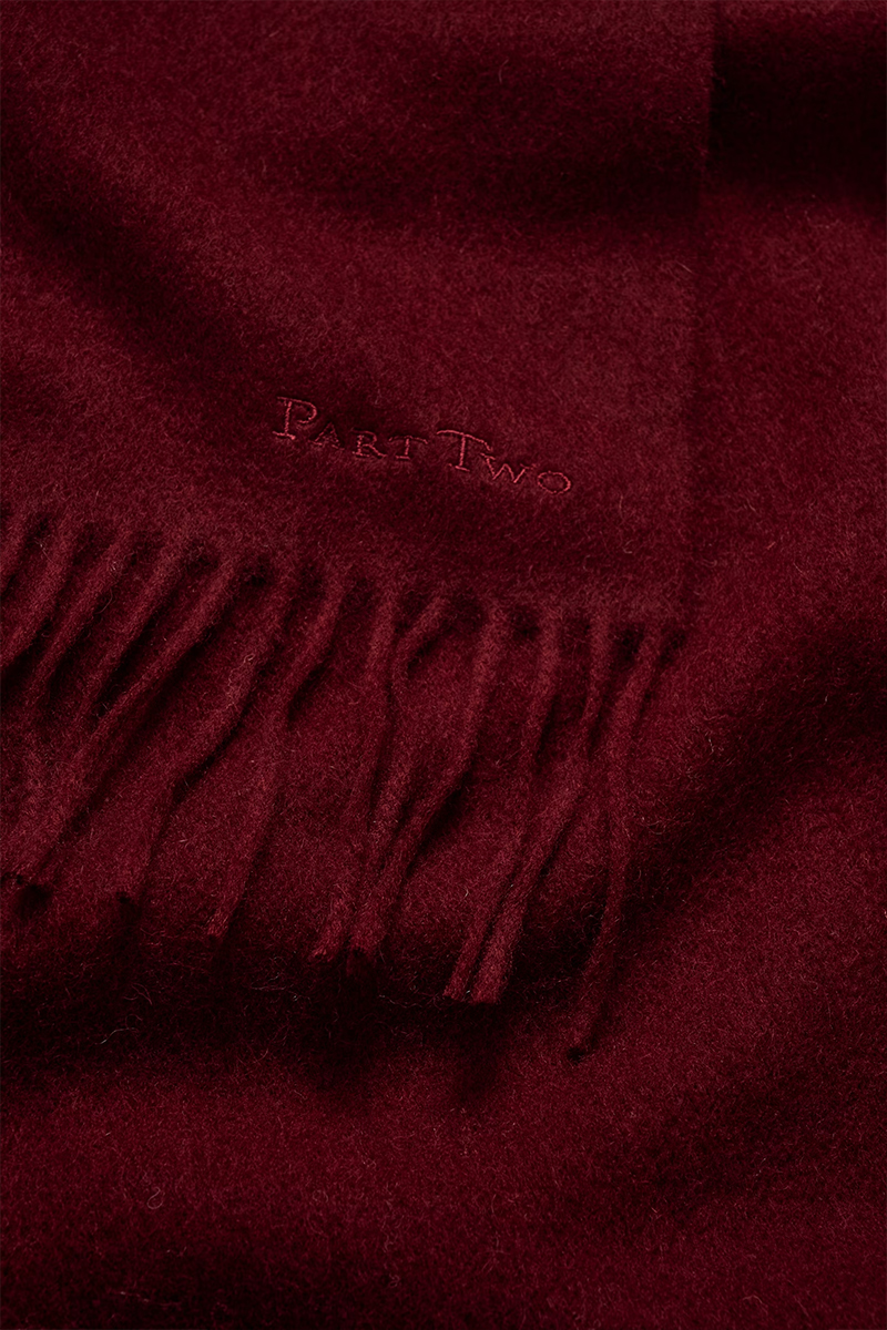 Kitha PW Scarf Tawny Port - Bilde 3