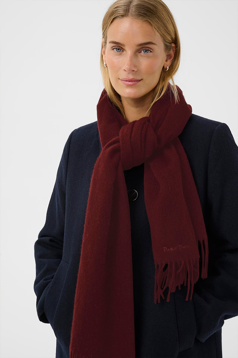Kitha PW Scarf Tawny Port - Bilde 2