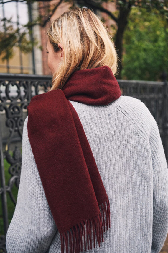 Kitha PW Scarf Tawny Port