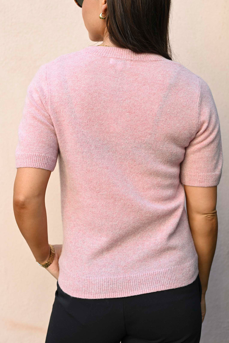Maria Cashmere Top Pink - Bilde 3