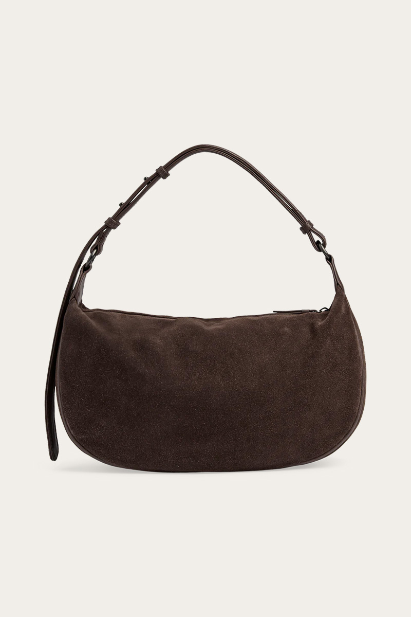 MuseMBG Bag Suede Dark Brown - Bilde 3